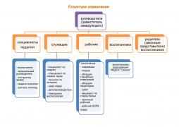 Структура управления МБДОУ "Сказка"